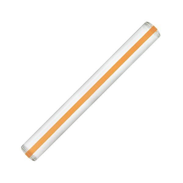 ds-(まとめ) 共栄プラスチックカラーバールーペ 21cm イエロー CBL-1000-Y 1個 〔×5セット〕