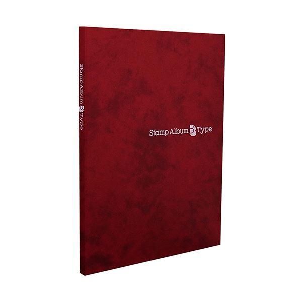 ds-（まとめ） テージースタンプアルバムBタイプ A5タテ 5段ポケット 赤 SB-23-04 1冊 〔×3セット〕 6,253円