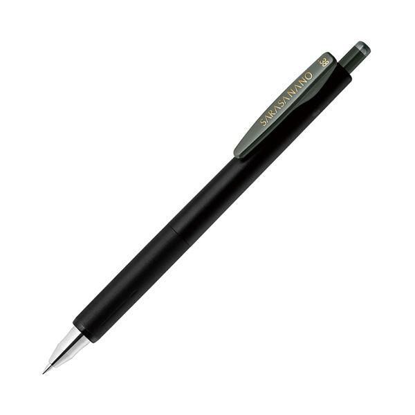 ds-（まとめ） ゼブラジェルボールペン サラサナノ 0.38mm セピアブラック JJX72-VSB-N 1セット（10本） 〔×3セット〕 6,809円