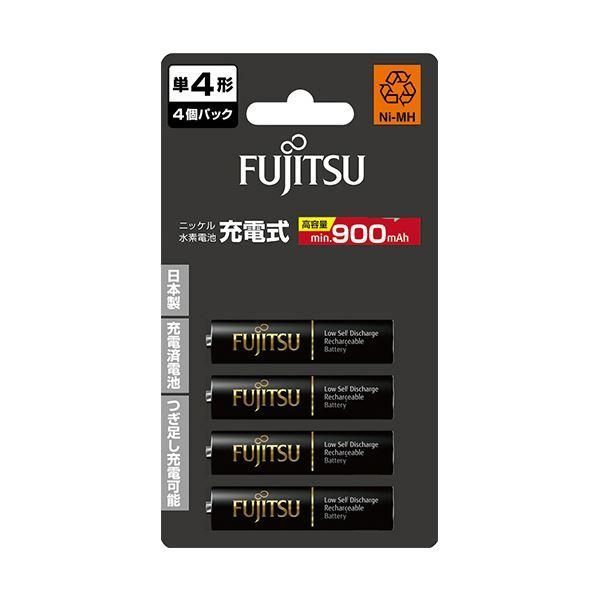 ds-（まとめ） FDK 富士通ニッケル水素電池 高容量タイプ 単4形 HR-4UTHC（4B） 1パック（4本） 〔×3セット〕