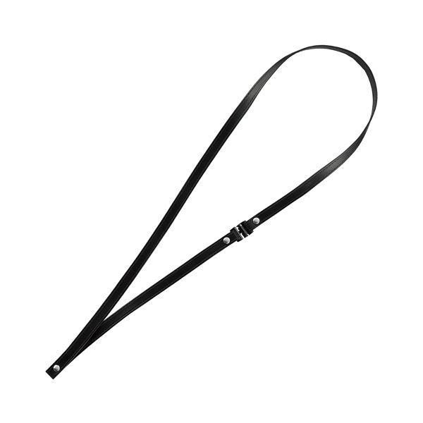 ds-(まとめ) コクヨネックストラップ(IDeo HUBSTYLE) 革製 黒 NM-LK1D 1本 〔×3セット〕