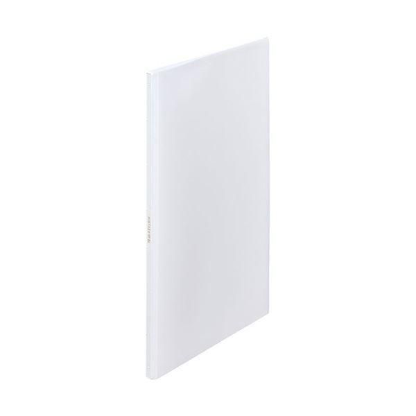ds-（まとめ） キングジムクリアーファイル ヒクタス（透明） A4タテ 10ポケット 背幅9mm 乳白 7281TH-M 1セット（5冊） 〔×3セット〕