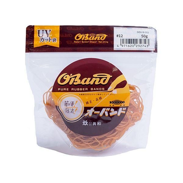 ds-（まとめ） 共和 オーバンド#12 内径25.4mm 50g入 透明袋 GEA-N-002 1袋 〔×10セット〕 6,099円