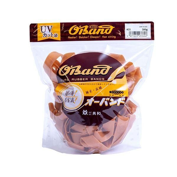 ds-（まとめ） 共和 オーバンド#35 内径89mm 500g入 透明袋 GMA-N-005 1袋 〔×3セット〕 8,033円