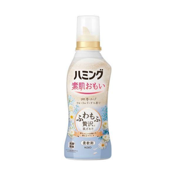 ds-（まとめ） 花王 ハミング素肌おもい フローラルブーケの香り 本体 530mL 1本 〔×10セット〕 7,037円