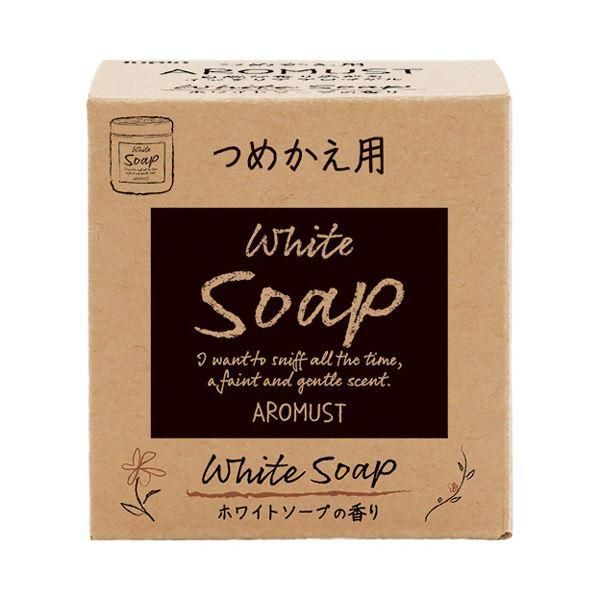ds-（まとめ） 晴香堂 アロマストホワイトソープ つめかえ用 160ml 1個 〔×10セット〕