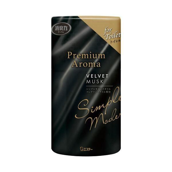 ds-（まとめ） エステートイレの消臭力 Premium Aroma ベルベットムスク 400mL 1セット（3個） 〔×5セット〕