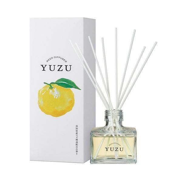 ds-（まとめ） デイリーアロマジャパン 高知県産YUZU リードディフューザー 120mL 1セット 〔×3セット〕