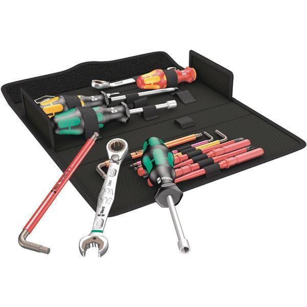 ds-WERA ヴェラ 15点組 配管工事向け クラフトフォーム コンパクト 工具セット 収納ケース付 136026 工具 ツール DIY 作業工具 道具