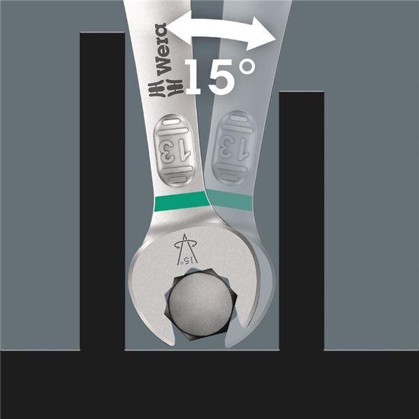ds-WERA ヴェラ 15本組 コンビネーションレンチ セット 5-50mm入 020302 工具 ツール DIY 作業工具 道具 レンチ 30,121円