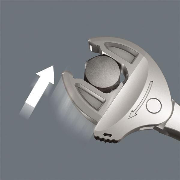 ds-WERA ヴェラ モンキーレンチ ラチェット式 クイックスパナ 口幅10-13mm 全長154mm 020100 工具 ツール DIY 作業工具 道具