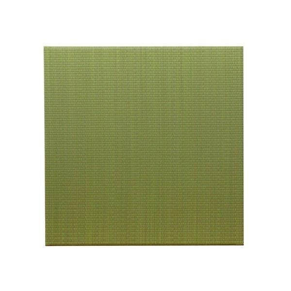 ds-純国産 置き畳 約ユニット畳 約無地 カラー シンプル 『プラード』 ライトグリーン 約70×70cm×1.7cm 単品