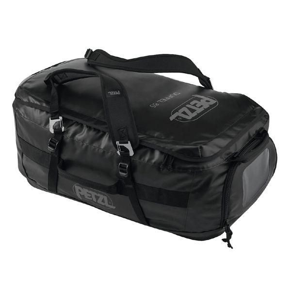 ds-PETZL ぺツル 中型キャリーバック ダッフル 85L ブラック S045AA03 工具 ツール DIY 作業工具