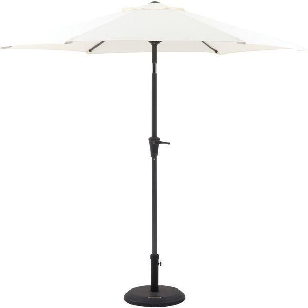 ds-アルミパラソル 約240cm アイボリー 組立品