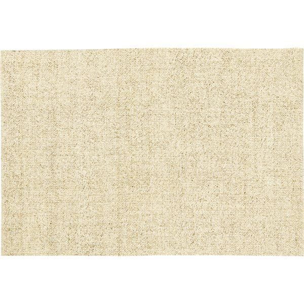 ds-ラグ カーペット パヴェ アイボリー 約100×150cm