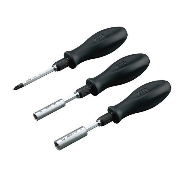 ds-KTC 京都機械工具 伸縮式ドライバーセット ATD6013 ドライバー 工具 ツール DIY 作業工具