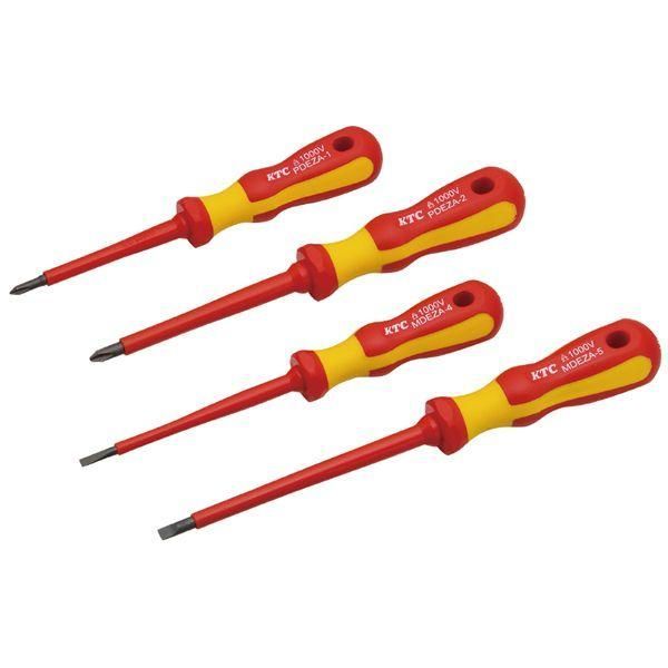 ds-KTC 京都機械工具 絶縁ドライバーセット 4本組 PMDEZA4 ドライバー 工具 ツール DIY 作業工具 9,850円