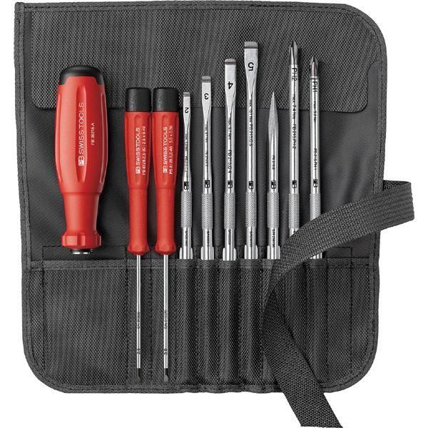 ds-PB SWISS TOOLS ピービースイスツールズ 9本組 差替式ドライバーセット ブラック 38218.BK 工具 ツール DIY 作業工具 13,915円