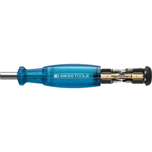 ds-PB SWISS TOOLS ピービースイスツールズ マルチクラフト C6ドライバービットビット8本組 差替式ドライバー インサイダー ブルー 6464.BLUE 9,471円