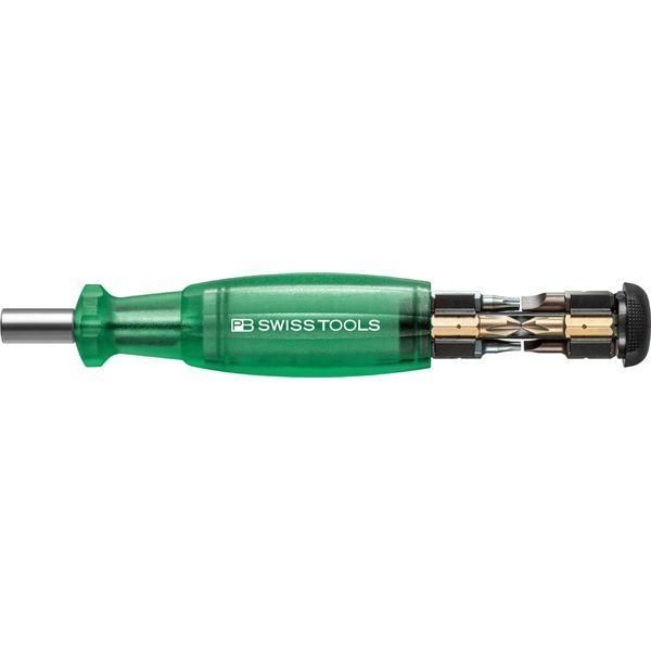ds-PB SWISS TOOLS ピービースイスツールズ マルチクラフト C6ドライバービットビット8本組 差替式ドライバー インサイダー グリーン 6464.GREEN 7,009円
