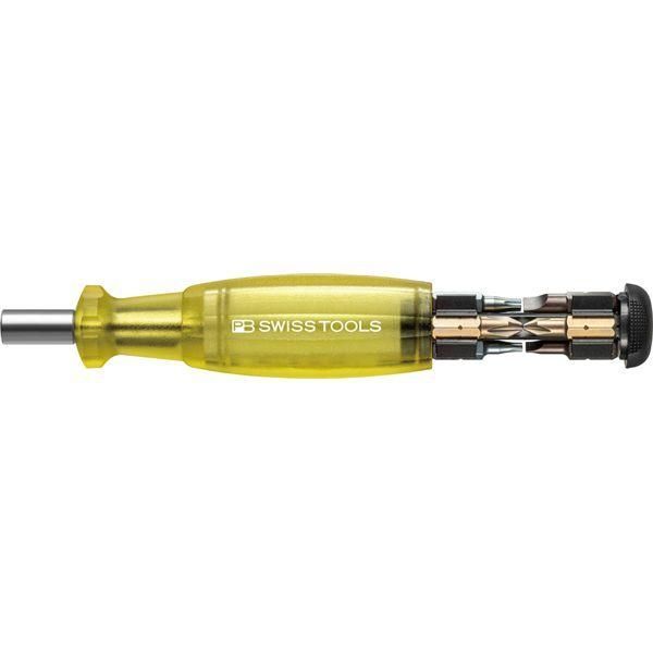 ds-PB SWISS TOOLS ピービースイスツールズ マルチクラフト C6ドライバービットビット8本組 差替式ドライバー インサイダー イエロー 6464.YELLOW 9,471円
