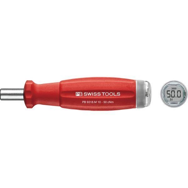 ds-PB SWISS TOOLS ピービースイスツールズ デジタルトルクハンドル V02 トルク調整範囲 Nm 0.1-0.5 9318.M10-50JCBB 工具 ツール