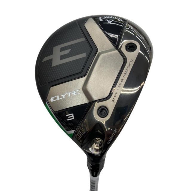 【中古】 キャロウェイ ELYTE 3W フェアウェイウッド FW VENTUS GREEN 50 for CW(ELYTE FW) (フレックスS) メンズ 男性用 右利き 右用 Aランク ゴルフクラブ