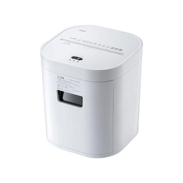 ds-サンワサプライ 静音シュレッダー 電動 マイクロカット ホワイト PSD-MC001W 23,558円