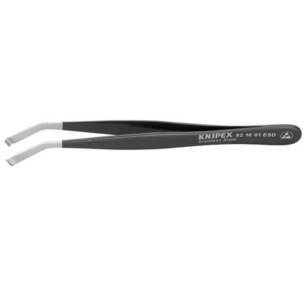 ds-KNIPEX クニペックス 精密ピンセット 全長×幅×高さ120×10×14mm 9216-01ESD 工具 ツール DIY 作業工具 6,643円