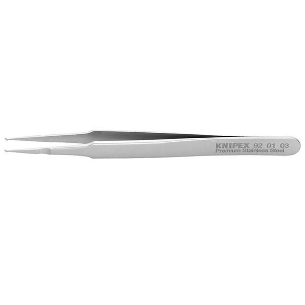 ds-KNIPEX クニペックス 精密SMDピンセット 全長×幅×高さ120×10×11mm 9201-03 工具 ツール DIY 作業工具