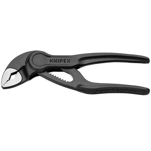 ds-KNIPEX クニペックス コブラ ウォーターポンププライヤー エンボス加工 全長100mm 8700-100 工具 ツール DIY 作業工具