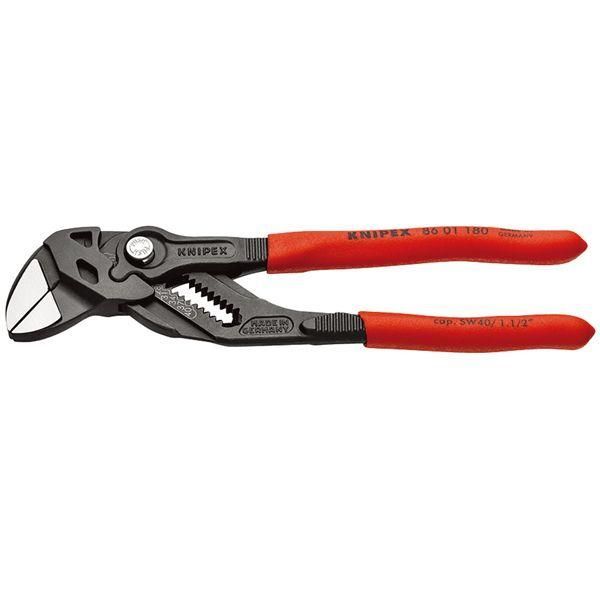 ds-KNIPEX クニペックス プライヤーレンチ プラスチックコーティング 全長180mm 8601-180 工具 ツール DIY 作業工具 12,020円