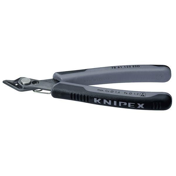 ds-KNIPEX クニペックス エレクトロニクス スーパーニッパー ESD 全長125mm 7861-125ESD 工具 ツール DIY 作業工具 6,205円