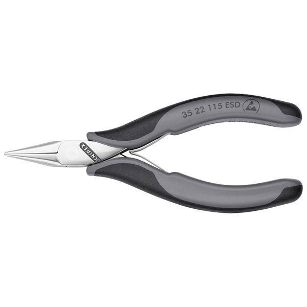 ds-KNIPEX クニペックス エレクトロニクスプライヤー ESD全長115mm 3522-115ESD 工具 ツール DIY 作業工具