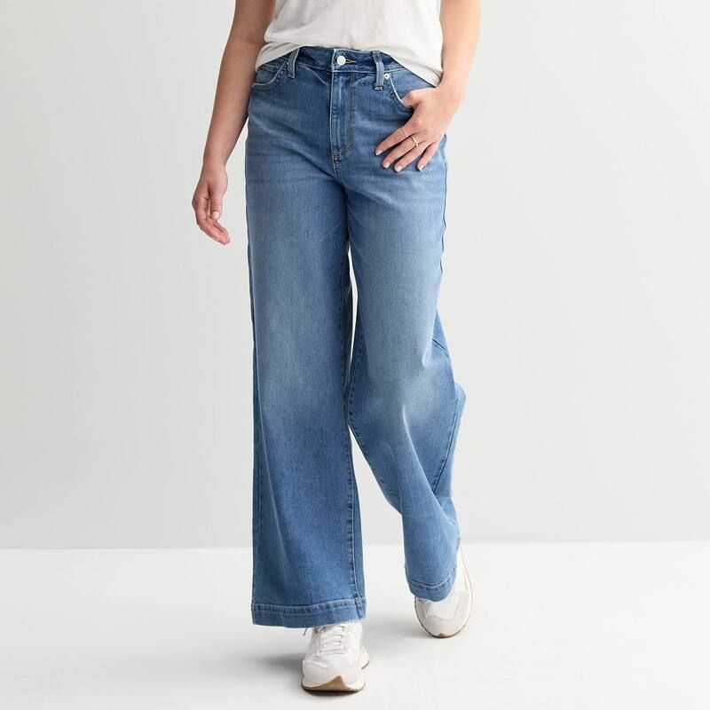 ソノマ レディース ボトムス デニムパンツ ジーンズ Womensonoma Goods For Life HighRise WideLeg Jeans Bright Medium Wash 8,015円