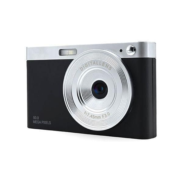 ds-KEIYO WIFIデジカメ スマホと繋がるWiFiレトロデジタルカメラ 撮った写真を簡単にデータ転送 ブラック AN-DC003-BK