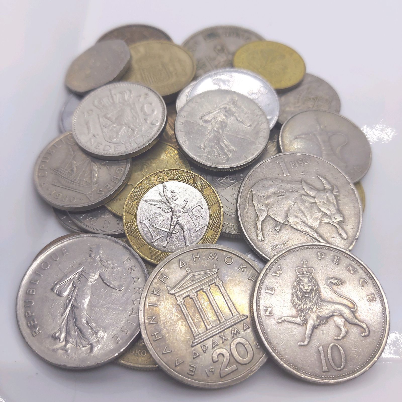外国コイン 30枚詰め合わせセット 世界の硬貨 海外古銭 まとめ売り