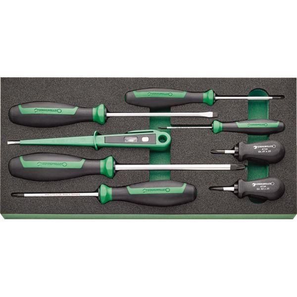 ds-STAHLWILLE スタビレー 8点入 ドライバーセット TCS TCS12 821/8 工具 ツール DIY 作業工具