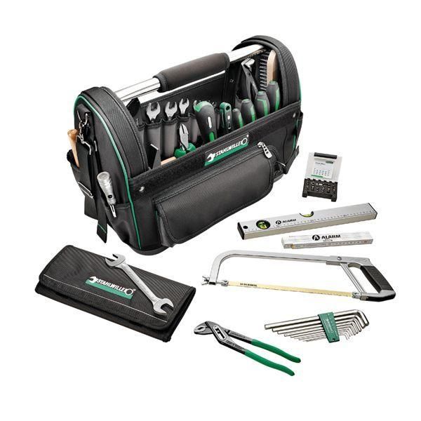 ds-STAHLWILLE スタビレー 58点入 工具セット アウトドアバッグ付 工具収納 13219/59 工具 ツール DIY 作業工具