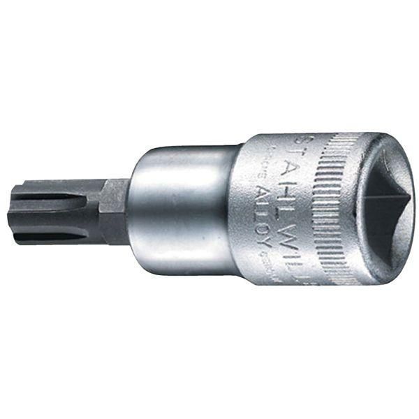 ds-STAHLWILLE スタビレー 1/2SQ スプラインビットソケット M16 全長63mm 54CV-M16 工具 ツール DIY 作業工具