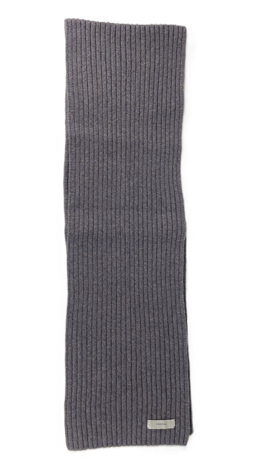 レディース TODAYFUL トゥデイフル RIB KNIT MUFFLER リブニット