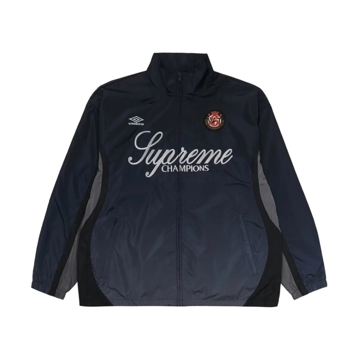 Supreme x umbro グラデーション トラック ジャケット ブラック M