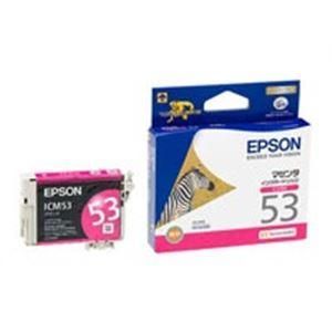 ds-(業務用5セット) EPSON エプソン インクカートリッジ 純正 〔ICM53〕 マゼンタ