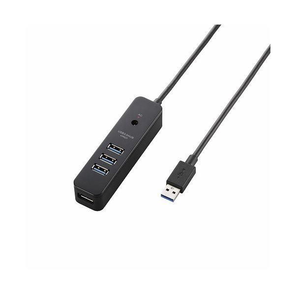 ds-エレコム USB3.0ハブ（4ポートマグネット付き） U3H-T410SBK