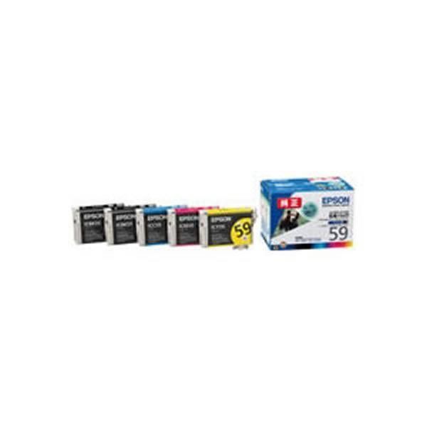 ds-〔純正品〕 EPSON エプソン インクカートリッジ/トナーカートリッジ 〔IC5CL59 5色パック〕