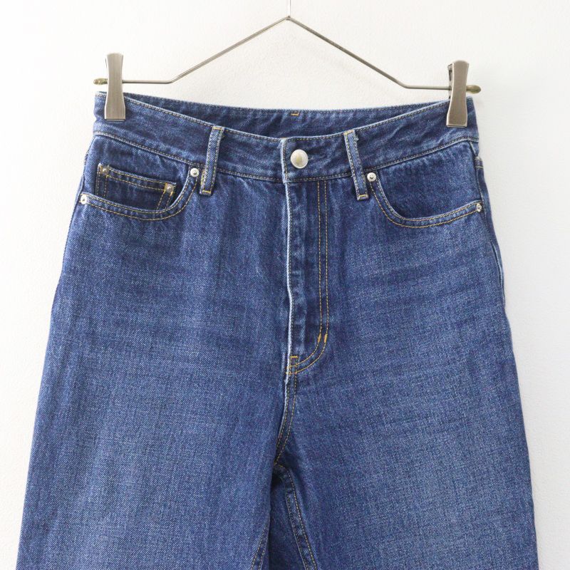 MUSE ドゥーズィエムクラス CROPPED DENIM 36 デニム ブルー スリム