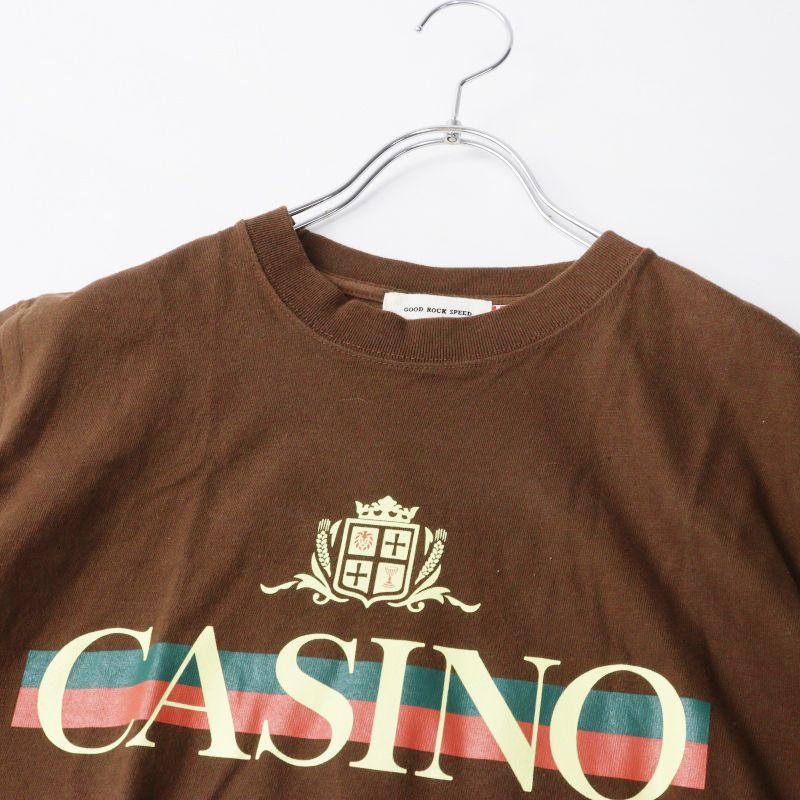美品 ドゥーズィエムクラス Tシャツ ブラウン 半袖 ドゥーズィエムクラス取扱 グッドロックスピード GOOD ROCK SPEED