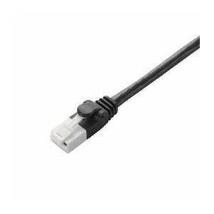 ds-(まとめ)エレコム ツメ折れ防止LANケーブル(Cat6) LD-GPT/BK30〔×5セット〕