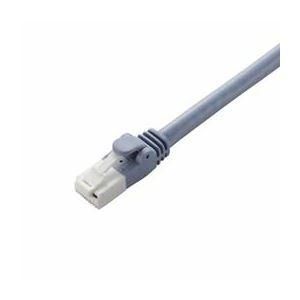 ds-(まとめ)エレコム ツメ折れ防止LANケーブル(Cat6A) LD-GPAT/BU10〔×5セット〕