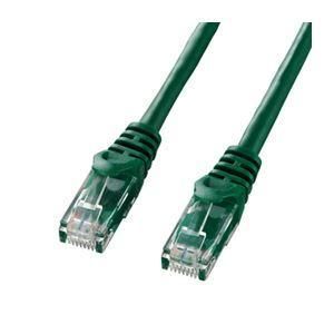 ds-(まとめ)サンワサプライ カテゴリ6UTPLANケーブル LA-Y6-15G〔×2セット〕